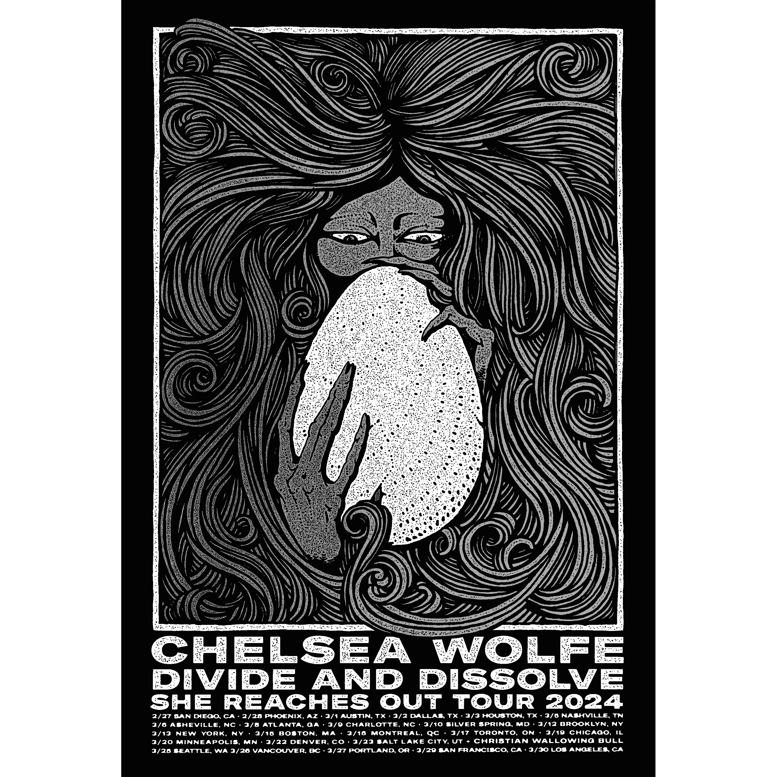 She Reaches Out Tour 2024 Poster